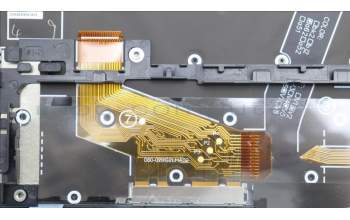 Lenovo 5M11H62462 MECH_ASM BL KB GY FPR WW NORDIC CHY