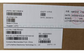 Lenovo 5M11H62614 MECH_ASM BL KB BK FPR EST SRX