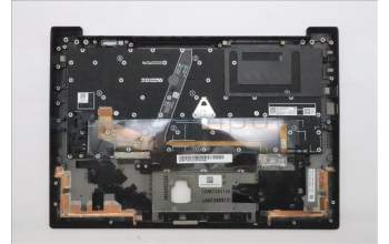 Lenovo 5M11H62761 C-Cover with keyboard, Danish, Black, Backlight, Fingerprint Reader, UK