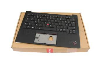 5M11H62780 original Lenovo clavier incl. topcase DE (allemand) noir/noir avec rétro-éclairage et mouse stick