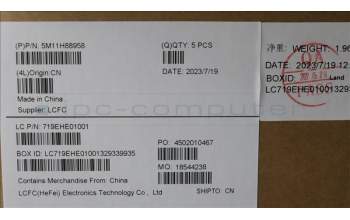 Lenovo 5M11H88958 MECH_ASM KB BK MG 058 FRA CHY