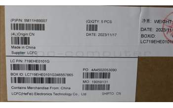 Lenovo 5M11H89007 MECH_ASM KB BK MG HUN LTN