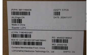 Lenovo 5M11H94436 MECH_ASM BL KB BK MG RUS LTN