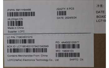 Lenovo 5M11H94486 MECH_ASM BL KB BK MG WW CZE/SLK CHY