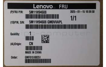 Lenovo 5M11H94608 MECH_ASM BL KB GY AL GER CHY
