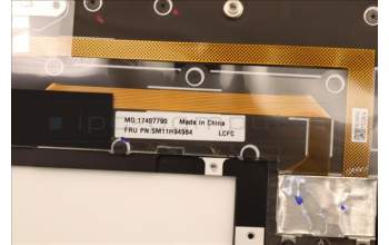 Lenovo 5M11H94984 MECH_ASM GP KBDBZL,SLV,WW,BK/GY,CHY