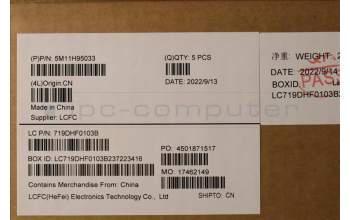 Lenovo 5M11H95033 MECH_ASM GP KBDBZL,BUL,WW,BK/BZ,CHY