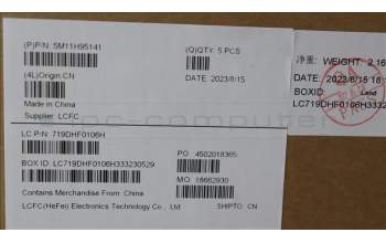 Lenovo 5M11H95141 MECH_ASM GP KBDBZL,BUL,WL,BK/BZ,SRX