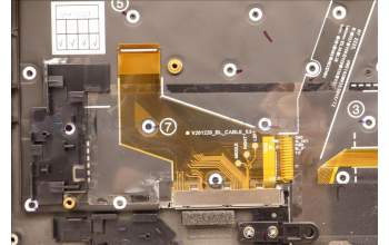 Lenovo 5M11K07698 MECH_ASM GRP KBD BZL,UKE,WW,DB,SUN