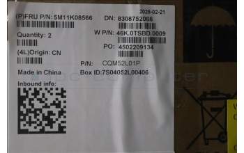 Lenovo 5M11K08566 TOUCHPAD CS22 3+2bCP,MLR,BK,NFC,SY,SRX