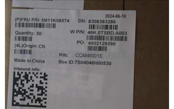 Lenovo 5M11K08574 TOUCHPAD CS21 3+2bCP,MLR,BK,NONFC,EL,TRI