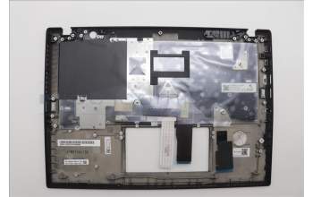 Lenovo 5M11L59351 C-Cover with keyboard, Icelandic, Black, Backlight, UK