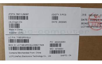 Lenovo 5M11L59387 MECH_ASM BL KB BK RUS SRX