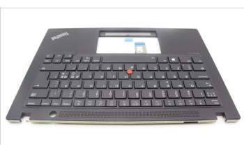 Lenovo 5M11L59527 C-Cover with keyboard, Nordic, Black, Backlight, WWAN, UK
