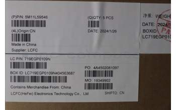 Lenovo 5M11L59546 MECH_ASM BL KB BK WW SWE/FIN LTN