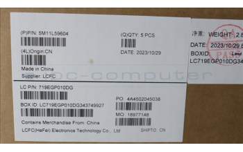 Lenovo 5M11L59604 MECH_ASM BL KB GY GER TRI