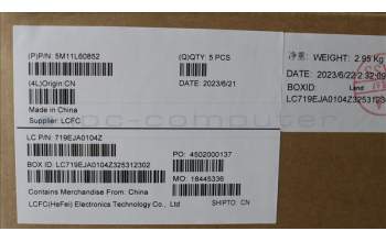 Lenovo 5M11L60852 MECH_ASM FRU KB CCV SPA UK BL (SRX) BK