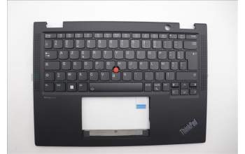 Lenovo 5M11L64108 MECH_ASM KBD W C FRA BKLT CHY UK BK