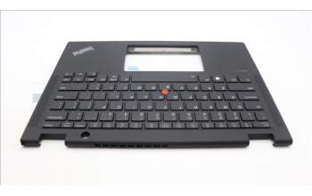 Lenovo 5M11L64214 MECH_ASM KBD W C ENG BKLT LTN WW US BK