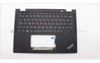 Lenovo 5M11L64298 MECH_ASM KBD W C UKR BKLT LTN WW US BK