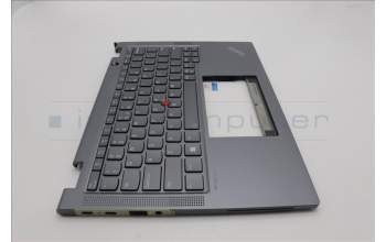 Lenovo 5M11L64324 MECH_ASM KBD W C EURO ENG BKLT LTN USGY