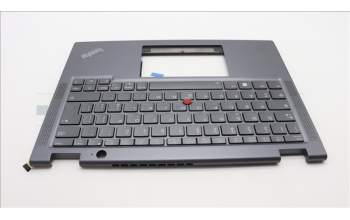 Lenovo 5M11L64342 MECH_ASM KBD W C ITA BKLT LTN UK GY