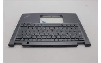 Lenovo 5M11L64589 MECH_ASM KBD W C SWE/FIN BKLT LTN UK GY