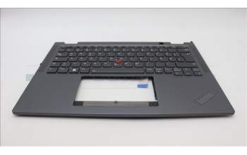 Lenovo 5M11L64678 MECH_ASM KBD W C GER BKLT LTN WW UK GY