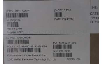 Lenovo 5M11L64772 MECH_ASM KBD W C UKE BKLT CHY WW UK GY