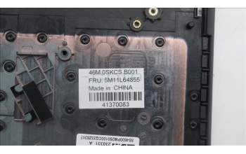 Lenovo 5M11L64855 MECH_ASM FRU C COVER, CS BK Fenrir2