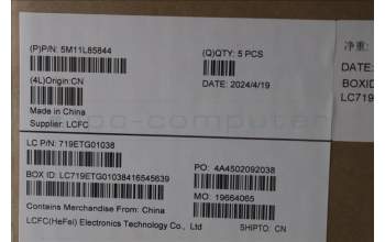 Lenovo 5M11L85844 MECH_ASM KB BK MG UKE LTN