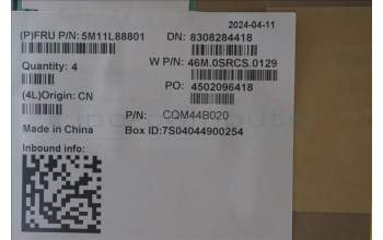 Lenovo 5M11L88801 MECH_ASM NoWW C-Cvr+TC KB ASM,CHY