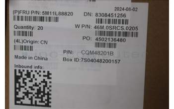 Lenovo 5M11L88820 MECH_ASM WW C-Cvr+GER KB ASM,CHY