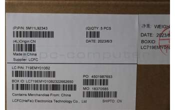 Lenovo 5M11L92343 MECH_ASM FRU KB CCV KOR (SRX) US BK