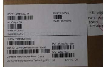 Lenovo 5M11L92354 MECH_ASM FRU KB CCV BRL (LTN) UK BK