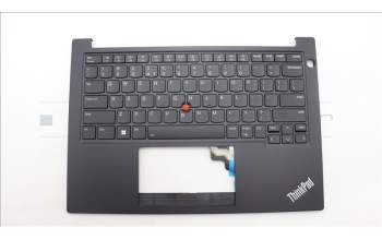 Lenovo 5M11L92626 MECH_ASM FRU KB CCV IND ENG BL CHY US BK