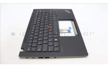 Lenovo 5M11L92996 MECH_ASM KBD Cc FRA BL (SUN) UK WWAN BK