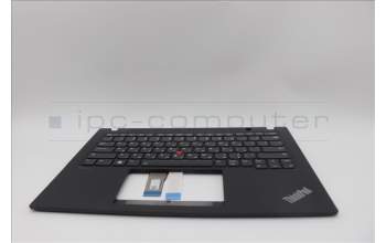 Lenovo 5M11L93012 C-Cover with keyboard, Hebrew, Black, Backlight, WWAN, US