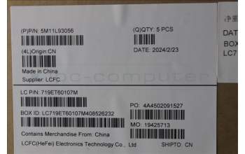 Lenovo 5M11L93056 MECH_ASM KBD Cc RUS BL (SUN) US WWAN BK