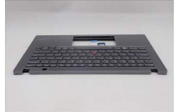 Lenovo 5M11L93118 C-Cover with keyboard, USA English, Grey, Backlight, US