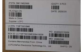 Lenovo 5M11M02995 MECH_ASM KB BK MG RUS LTN