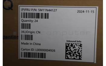 Lenovo 5M11N44127 MECH_ASM Front bezel ASM,TC Tower 08IRR9