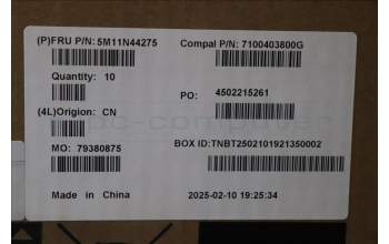 Lenovo 5M11N44275 MECH_ASM Yoga9 BASE_MID_AL_ASSY ILL