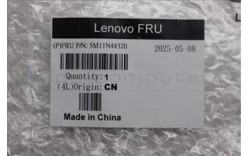 Lenovo 5M11N44320 MECH_ASM FRU, MECH_ASM, REAR COVER M9-6