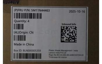 Lenovo 5M11N44463 MECH_ASM Front bezel ASM,TC Tower 08IAS