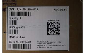 Lenovo 5M11N44525 MECH_ASM MECH_ASM, w/o f/bezel,N50s-6