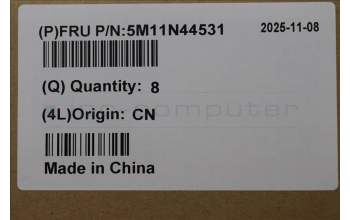 Lenovo 5M11N44531 MECH_ASM FRU, MECH_ASM, C Cover assy