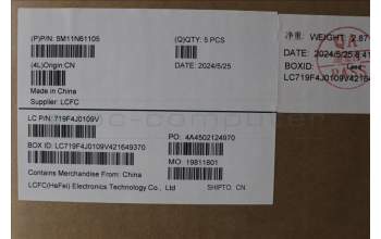 Lenovo 5M11N61105 MECH_ASM GRP_KBD_BZL_POR_WL_DB_CHY