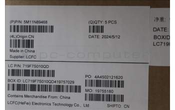 Lenovo 5M11N89468 MECH_ASM BL KB BK MG SPA LTN