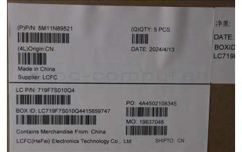 Lenovo 5M11N89521 MECH_ASM BL KB BK MG WW ENG LTN